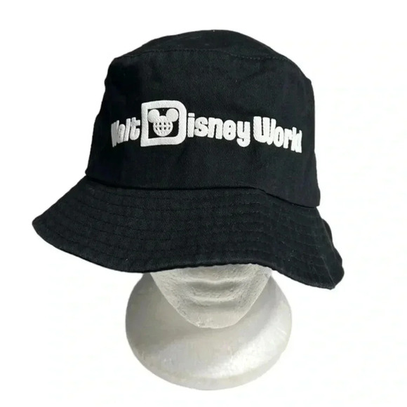 Black Disney Parks Spirit Jersey Collection Bucket Hat Walt Disney - Picture 1 of 9